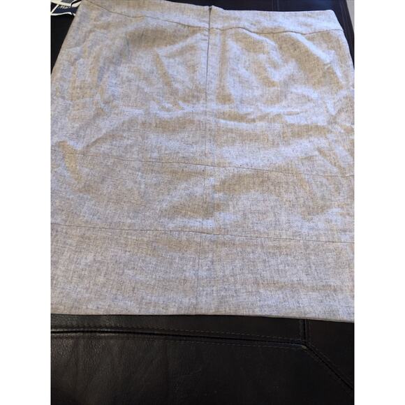 Dalia Collection Women’s Beige Wool Blend Skirt Size 10 NWT‎ - Picture 8 of 9